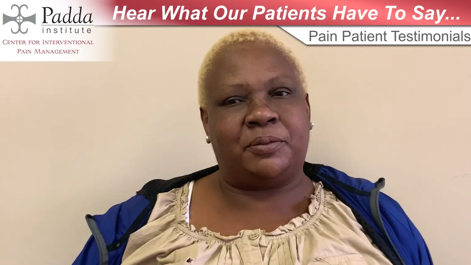 Our Patient's Journey to Pain Relief - Padda Institute