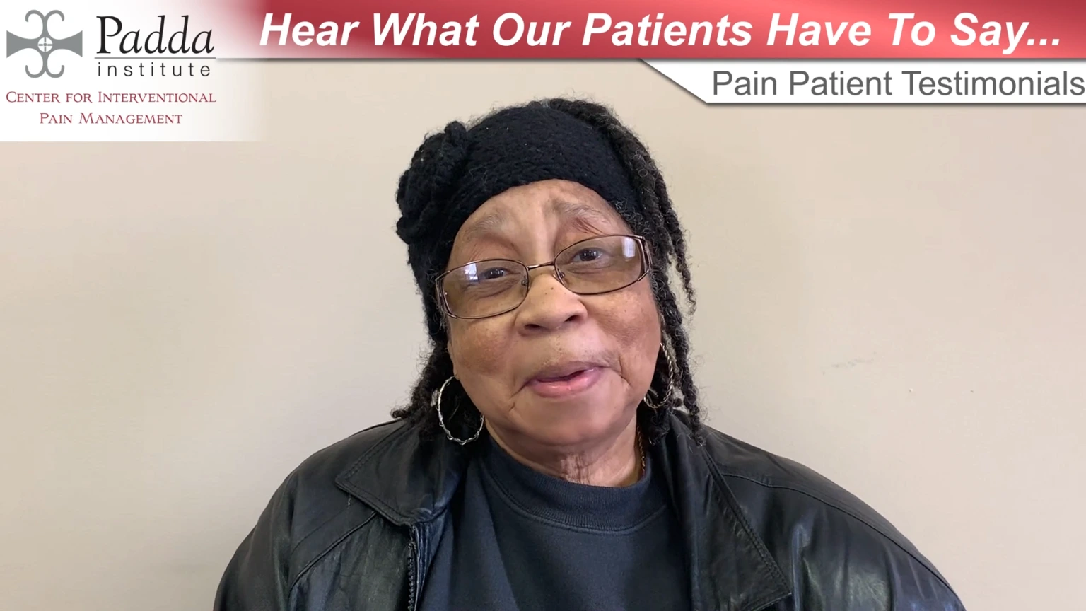 Pain Relief Testimonial - A Grateful Patient