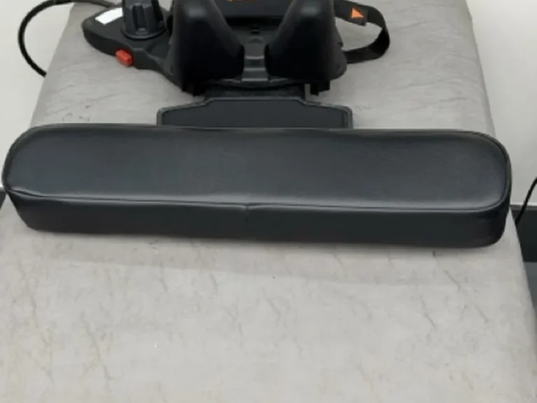 Pneumatic cervical traction unit at Padda Institute, St. Louis