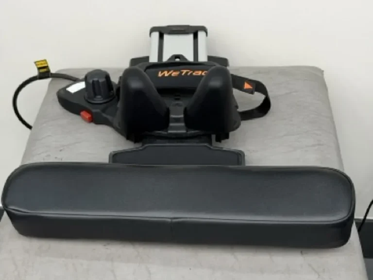 Pneumatic cervical traction unit at Padda Institute, St. Louis