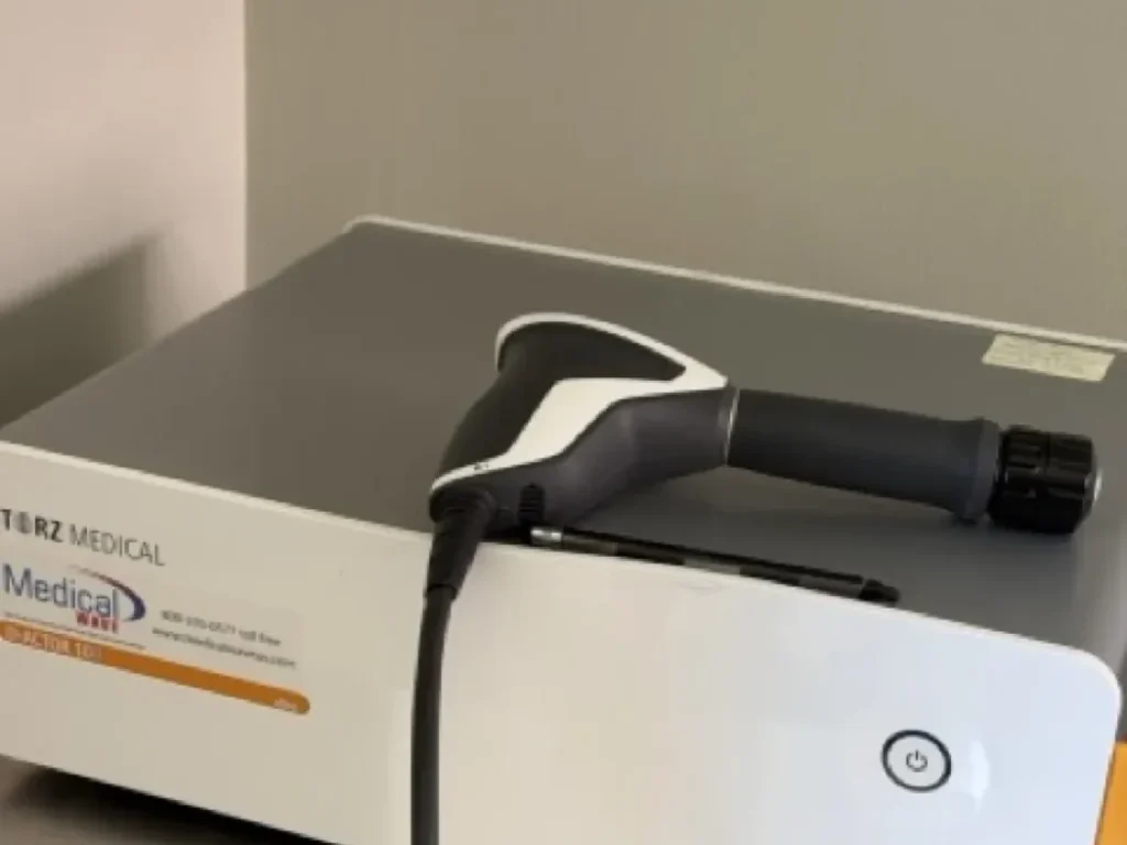 STORZ Medical shockwave therapy unit at Padda Institute, St. Louis