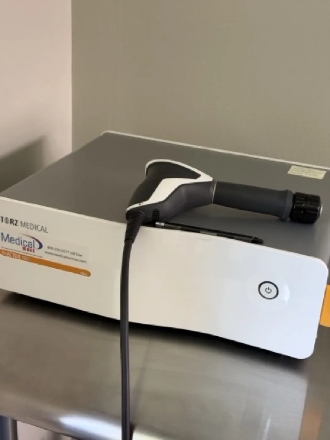 STORZ Medical shockwave therapy unit at Padda Institute, St. Louis