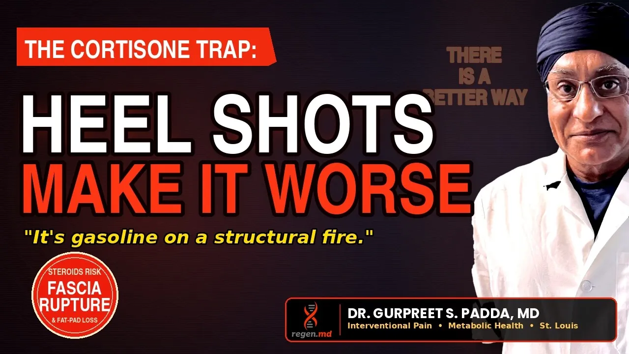 Why Cortisone Shots Make Heel Pain Worse — video thumbnail