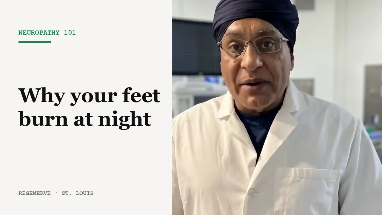 Why your feet burn at night — video thumbnail