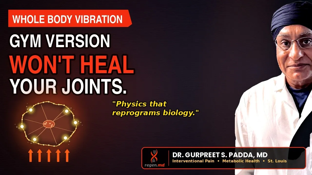 Whole Body Vibration: Why the Gym Version Won't Heal Your Joints — video thumbnail