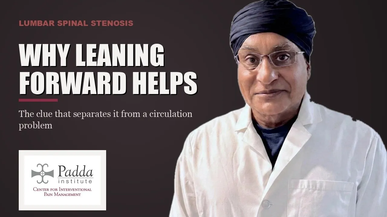 Why Leaning Forward Stops the Leg Pain — video thumbnail